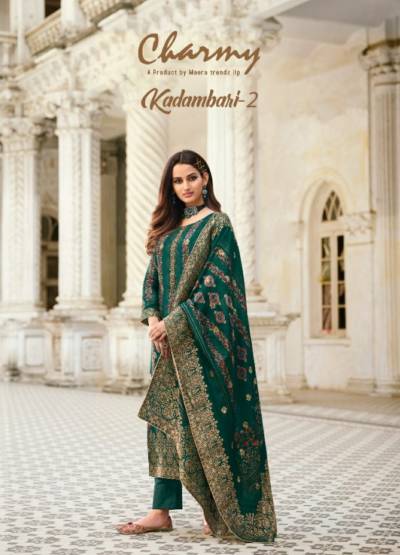 Charmy Kadambari Vol 2 By Zisa Handwork Festive Wear Salwar Kameez 